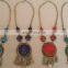 (KN-3012) Afghan Kuchi Gems Necklace