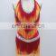 Beautiful sexy halter Latin dance dress with long tassel L-7049#