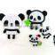custom promotional 100% polyester cartoon embroidery patches sew on