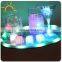 Wedding decoration led bottle tray flashing ornaments serving tray for bar & restaurant