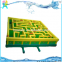 Outdoor giant 10m Kids play game inflatable maze for sale