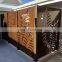 2019 new design corten steel metal leaf screen fence for backyard