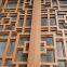 Aluminum Windows Grill Ceiling Decoration / Airport Energy Saving Grill Window