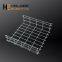 Professional supplier galvanized / stainless steel wire basket cable tray
