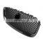 Car Front Upper Mesh Grille 2012-2014 Gloss Black ABS For Jaguar XF XFR