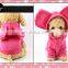 Cheap Pet dog cat Clothes Big Mouse ear hoodies