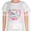 Girl Floral Deer Summer Shirt Children Girls T Shirt