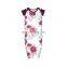 Short Sleeve Summer Newborn Baby Sleepy Floral Gown  Sleepwear Sleeping Bags
