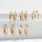 Women's Earrings Set rhinestone Earrings For Women Bohemian Fashion Jewelry Geometric Crystal Stud Earrings