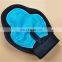 Factory wholesale silicone pet bathing hair gloves grooming pet glove