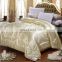 Pure Mulberry Silk Filled Comforter Blanket Coverlet Bedspread for King Size Winter