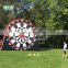 inflatable soccer football throwing games for adults