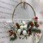 Christmas Pinecone/Cotton And Berry Wreath Copper Wire String Light