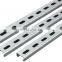 Stainless steel C channel profile pipe /Galvanized Perforated U steel profile/U channel