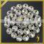 Costume jewelry brooches flower rhinestone hair brooches bling rhinestone brooches for sashes FB-072