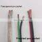 transparent speaker cable ofc 12 gauge audio speaker wire