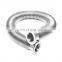KF-16 flexible flange hose vacuum fitting SS304 500mm Bellow Hose 1000mm Vacuum hose