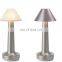 2019 amazon cafe hotel restaurant decorative wireless dimmable  table lamp