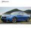 4 Series F32 to M-TE style 2door/ 4door body kit full set PP material for F32 with front bumper side skirt rear bumper