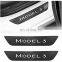 Auto Parts High Quality Stainless Steel Front and Rear Door Threshold Bar for Tesla Model 3