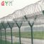 Airport Fence Wire Mesh Prison Barbed Wire Fencing