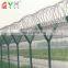 Razor Wire Airport Fence Anti-Climb Prison Fence Panels