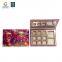 Wholesale 24 DIY Pigment Empty Magnetic Luxury Eyeshadow Palette Empty Makeup Color Custom Private Label Eyeshadow Palette