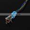 16mm Waterproof Momentary latching 1NO 1NC Metal Push Button Switch Ring and LED light 9-24V 12V 110V 220V Wide Voltage