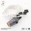 Tonghua Wholesale Vintage Aluminum E26 E27 Black Knob Switch Bulb Socket Glass Pendant Light Decorative Lamp Holder