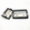 Rectangle metal coat brown black with pin resin belt buckles