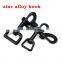 black metal hook durable zinc alloy hook