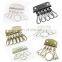 Keychain Accessories Gunmetal Wallet Case Multiple Hook Advertising Chain Key Holder
