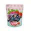 Custom Printed Food Grade Holographic Mylar Resealable Zip Lock Snack Skittles Chocolate Smell Proof Medible Packs Bag Cali