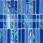 Glass fantasy change color blue glass swimming pool tile