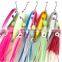 Wholesale Metal Fishing Lure40g 60g 80g Lead Luminous Jigging Bait Slow Jig fishing squid lures with hooks