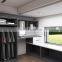 Modern Simple Design Bedroom Furniture Melamine Cloakroom Walkin Closet Wardrobe