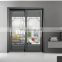 Europe design double tempered glass aluminum sliding doors