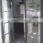 New design house entry aluminum frame frosted glass front door