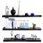 Living Room Kitchen Industrial Wood Stable Storage Wall Display Shelves Floating Shelf Set