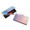 Best wholesale shining PU leatherette paper empty palette with strong magnet base for eyeshadow powders