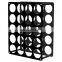 20-Holes Vinyl Storage Rack Acrylic Storage Organizer Multiple Large Holes Display Stand for Vinyl Rolls