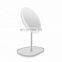 Hot Sale 90 Degree Rotate Stainless Steel Frame Round Makeup Mirror LED Mirror