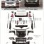 Limgene body kit front bumper grille facelift conversion big spoiler for Land Cruiser Prado 2022 body kit
