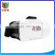 High quality virtual reality white 3d vr box glasses with ABS material