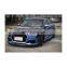 High Quality Universal 3K Twill Glossy Carbon Car Parts Carbon Front Bumper Side Canards Splitter For AUDI RS3