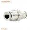 PM pneumatic brass copper bulkhead union straight quick connect air fitting connector