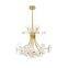 Luxury Modern Classics Simple K9 Crystal Chandeliers For Living Room Gold Pendant Light For Hotel Chandeliers