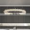 Post-modern Luxury Transmittance Round Crystal Pendant Lamp Art Design Bedroom Living Room LED Chandeliers