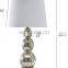 France bedroom desk lamp clear crystal balls living room table lamp