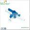 High pressure luer lock valve medical 3 way stopcock